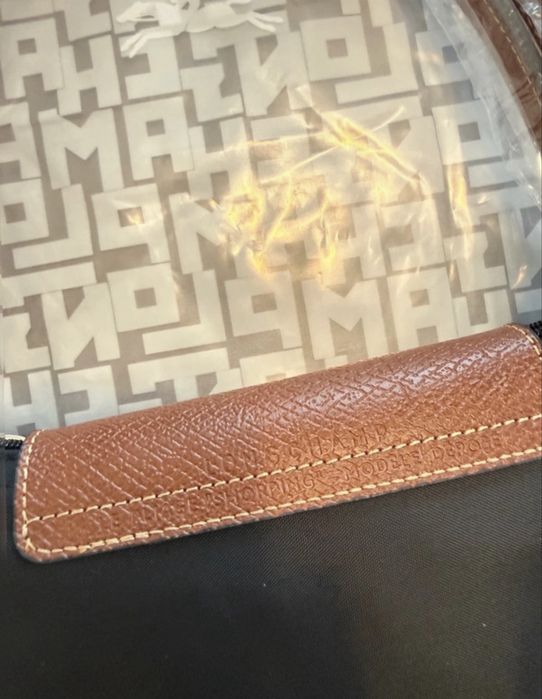 Mala longchamp preta tam L