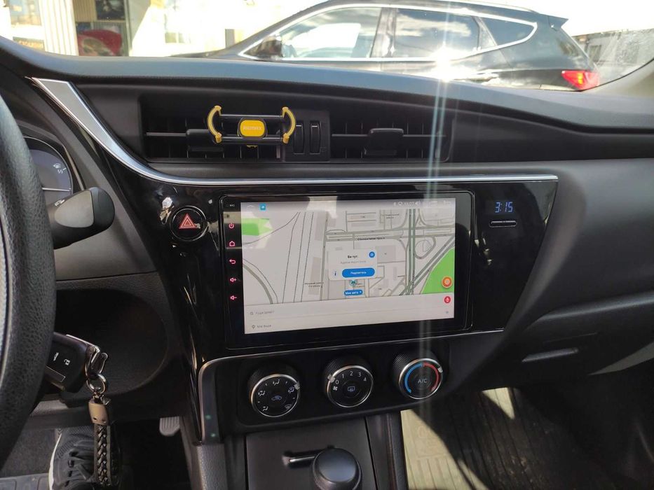 Штатная магнитола для Toyota Corolla E180 2016-2019 установка магнитол