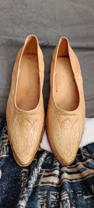 Skórzane buty z egiptu