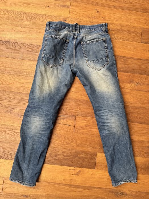 Jeansowe spodnie motocyklowe freestar