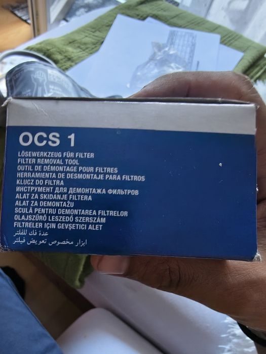 Chave filtro óleo Mahle OCS 1 (original sem uso)