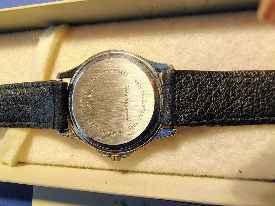 Zegarek damski Tissot T 18.2.422.21 pozłacany