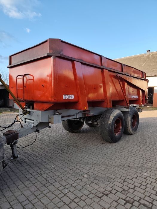 Przyczepa skorupowa brimont, hardi, miedema