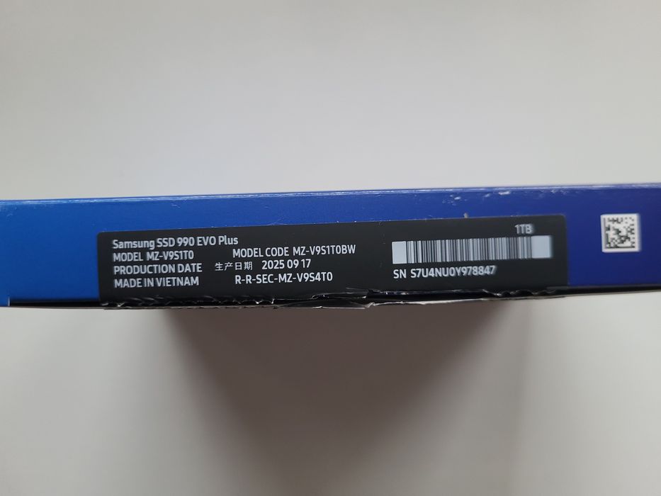 Dysk 1TB Samsung Evo Plus SSD M2 jak nowy