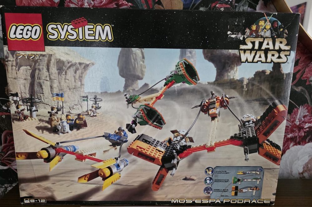 Lego Star Wars 7171 Mos Espa Pod Race. Selado caixa impecável. (1999)