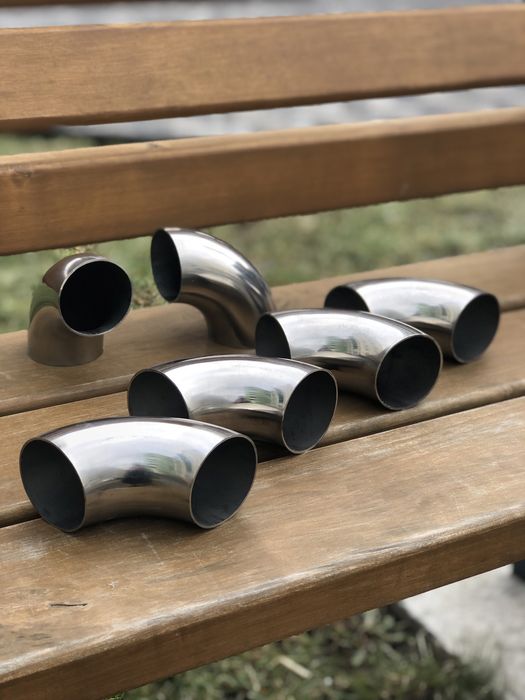 Нержавійка  поварка Коліна 90градусів  Труба 60,3м