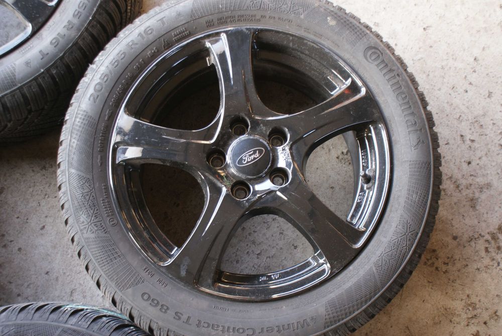 KołaZIMA FORD Focus Mondeo C-max 205/55r16 Continental 8mm