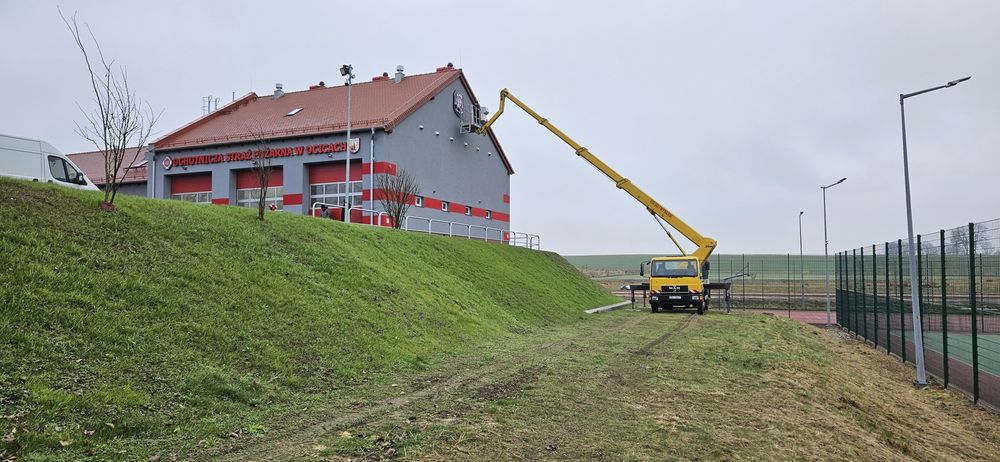 Usługi podnośnikiem koszowym 26m