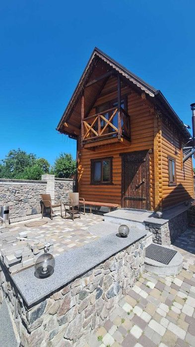Оренда дерев'яного будинку з банею подобово Біла Церква (Мангал, альтанка, баня)