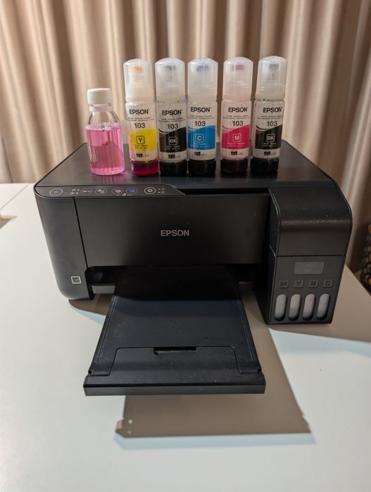 Drukarka Epson Ecotank L3150 uszkodzona głowica