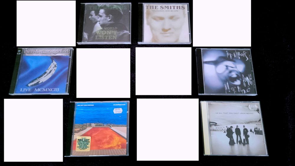 CDs originais de música em ótima condição