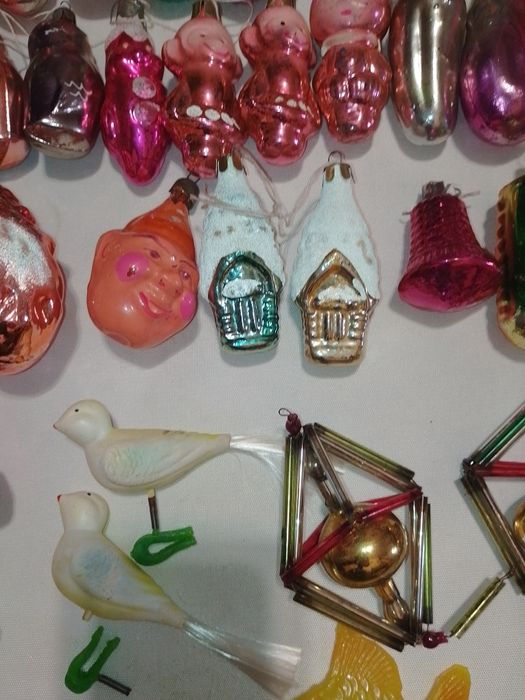 Ёлочные игрушки СССР