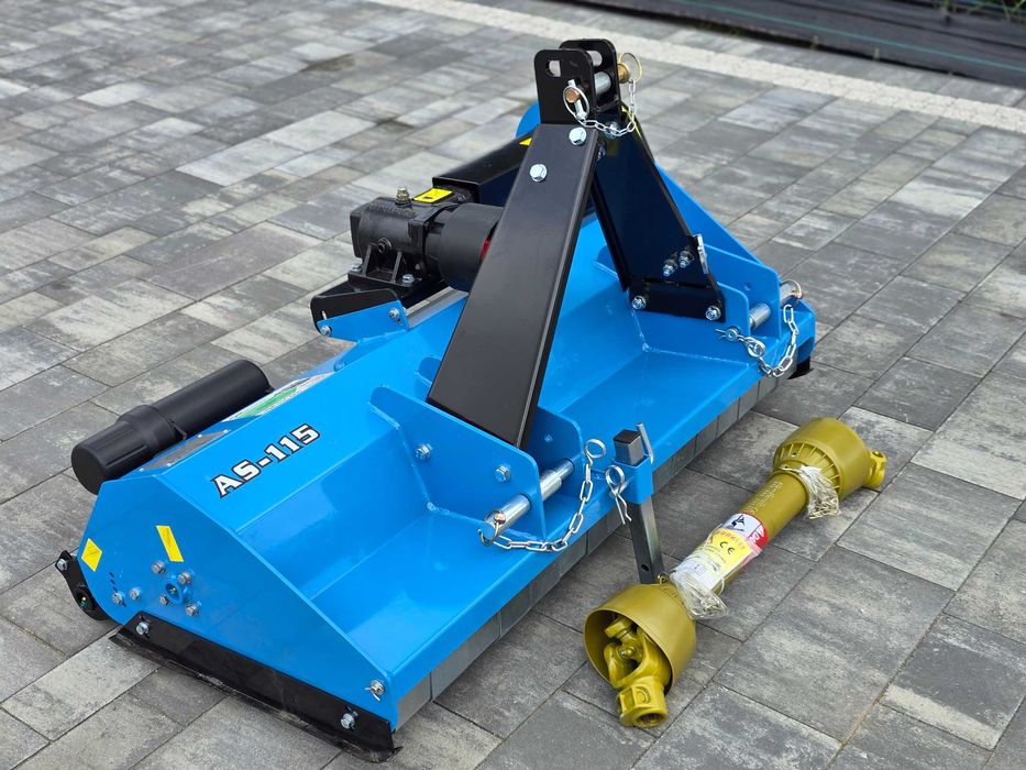 Kosiarka bijakowa Agrostar | AS 115 cm | Mulczer do trawy | Do mini ciągnika | WOM gratis Dostawa RATY