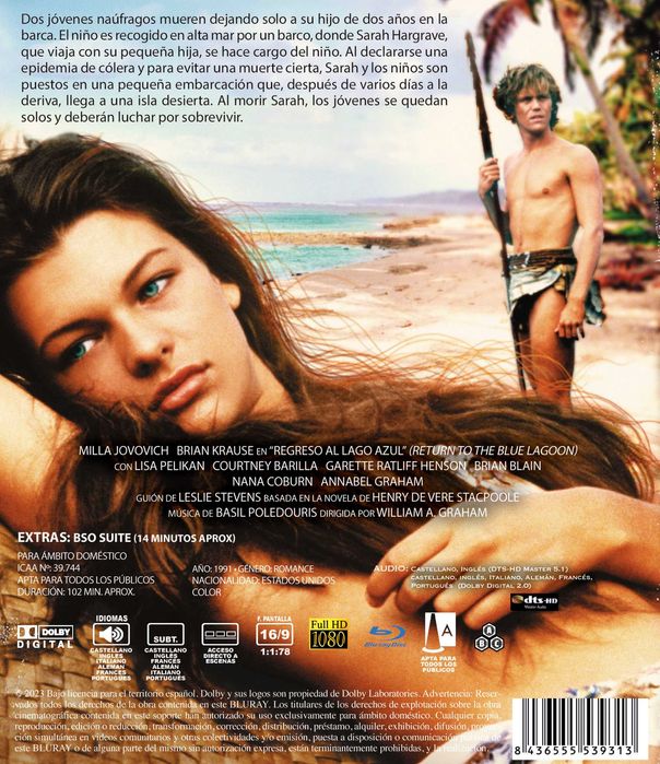 Regreso al Lago Azul/Regresso à Lagoa Azul (Blu-Ray)