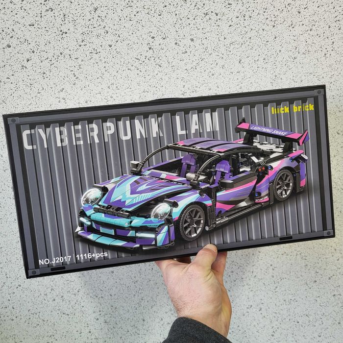 Лего на радіокеруванні Порше 911 кіберпанк з пультом 1116детал Technic