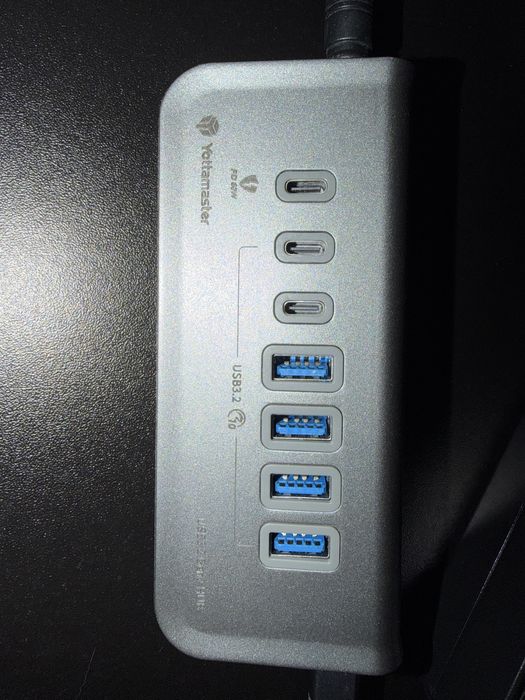 Hub USB C e USB normal com carga ate 65W