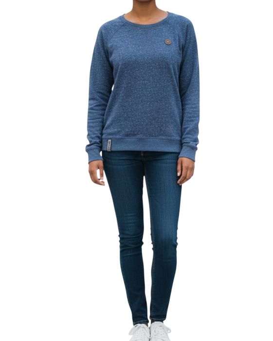 Bluza granatowa Naketano 
Rozmiar S/M 
Szerokość od pachy do pachy 45