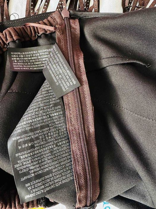 Топ жіночий Zara, замш,  розмір Л