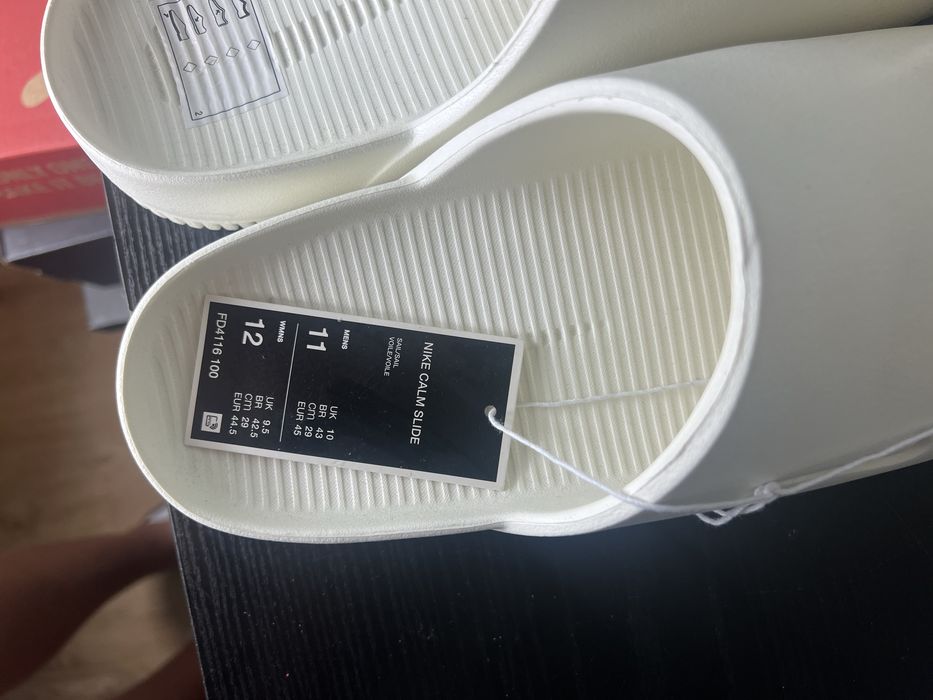 Nike Calm Slide FD4116-100 klapki r.45 NOWE z metką
