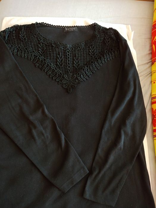 Bluzka czarna roz 42. XL