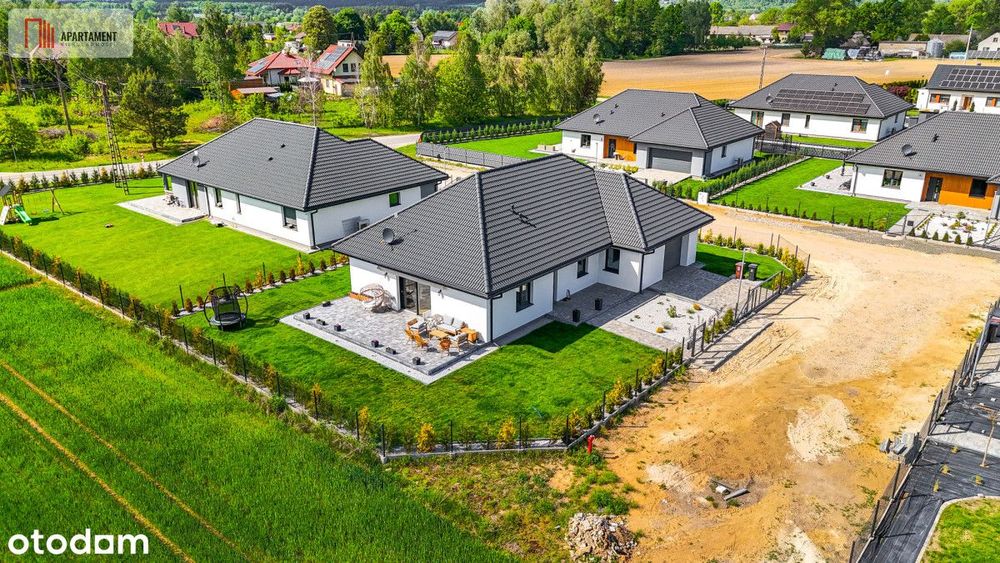 Nowy piękny dom wolnostojący