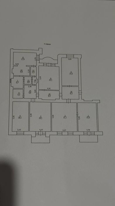 Багатокімнатна квартира за адресою Куликове поле пл. (площа 197,2 м²) - Atlanta.ua - фото 23