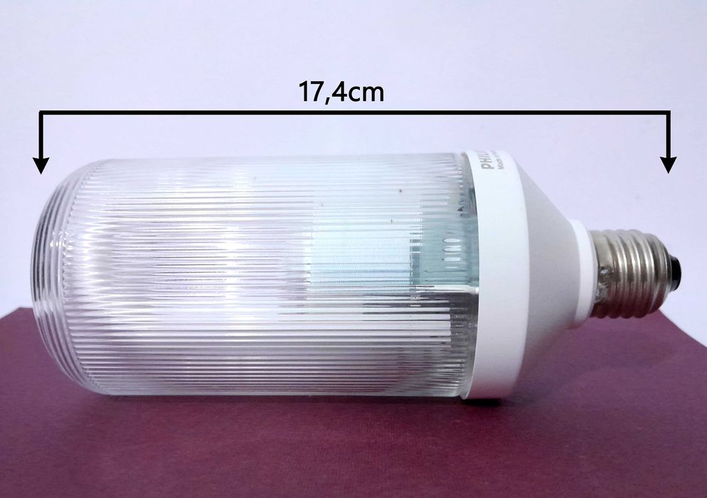Lâmpada antiga economizadora Philips SL 25 Prismatic 25w (1200 lumen)