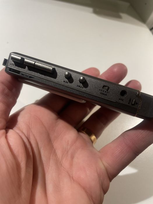 SANYO tcr6200 ss Ultra Compact microcassete gravador metálico