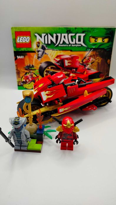 Lego ninjago 9441 Mieczocykl Kaia 9441