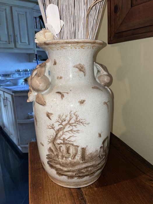 Vaso decorativo em cerâmica