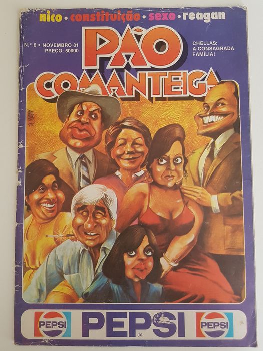 Revista pão com manteigs 1981