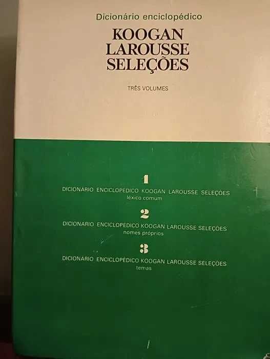 Dicionário enciclopédico Koogan Larousse Selecções,