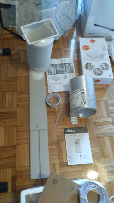 Ar condicionado ufesa Alaska 7 + opicionais para instalações