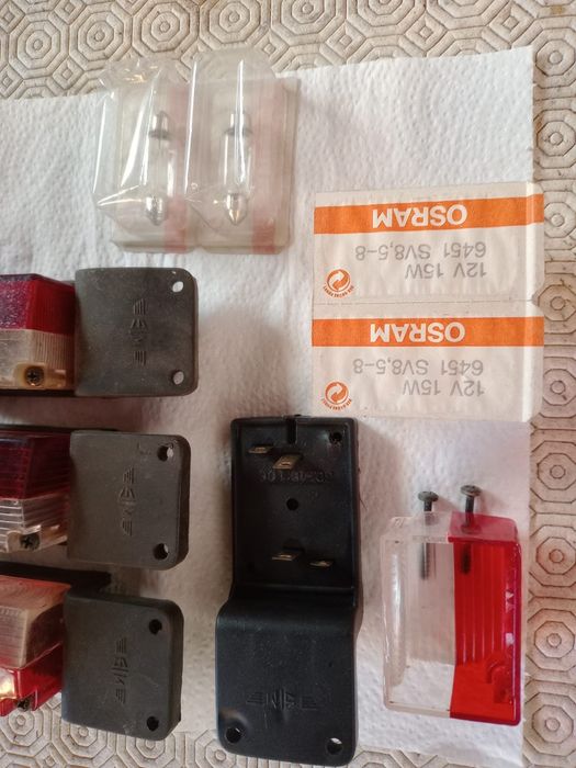 Sinalizações / Luzes para atrelado / reboque