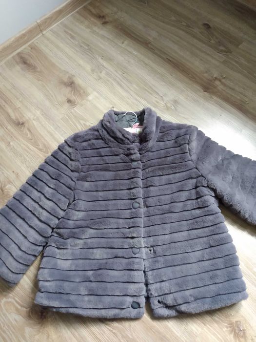 Dwustronna kurtka damska+ futerko