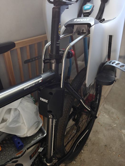 FOTELIK ROWEROWY THULE RideAlong Lite 2 Light Grey - jak nowy!
