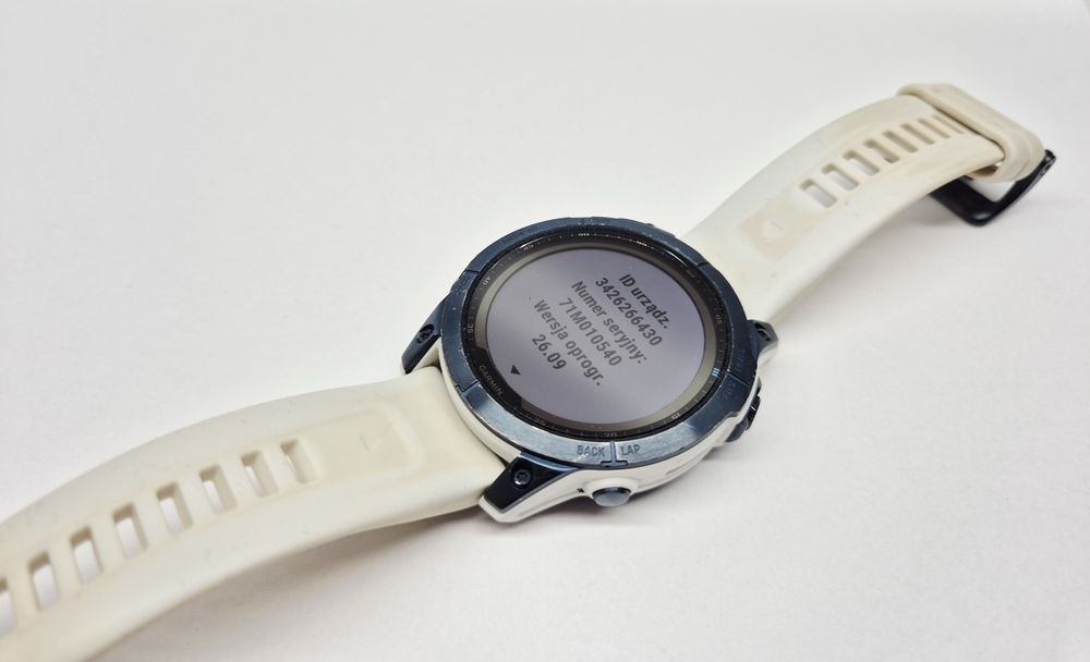 Smartwatch GARMIN FENIX 7 Sapphire Solar, Komis Jasło Czackiego