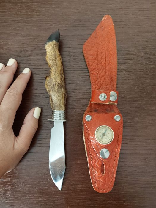 Винтаж, козья ножка с компасом, ГДР