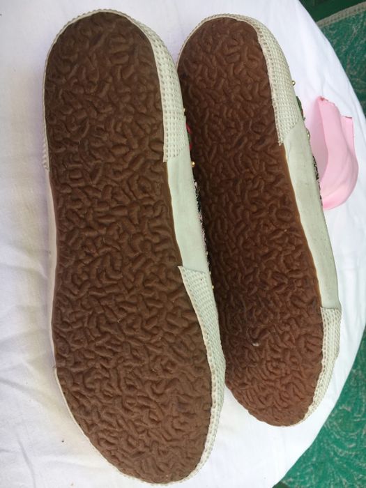 Кеды женские с рисунком и бисером