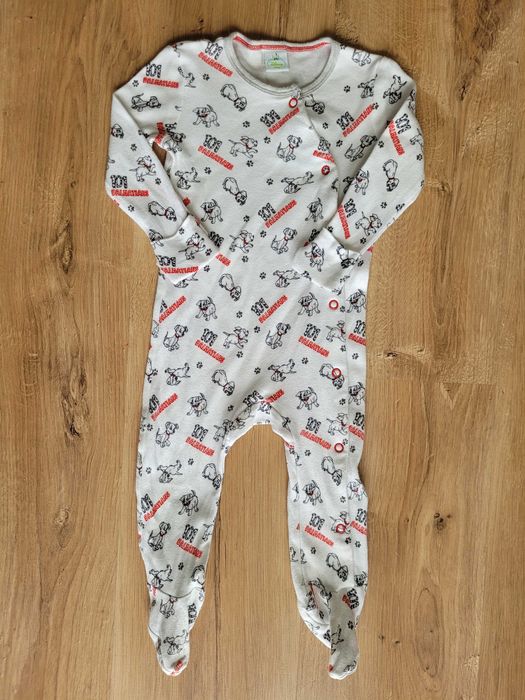 101 Dalmatyńczyków zestaw 68 3-6 body 2 sztuki legginsy śliniak