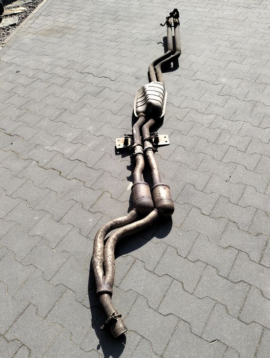 BMW E46 330d układ wydechowy tlumik