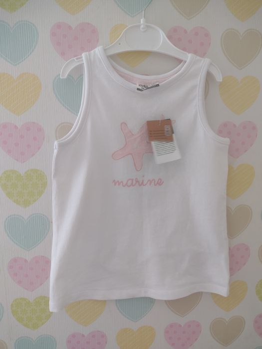 Bluzka na ramiączkach dla dziewczynki