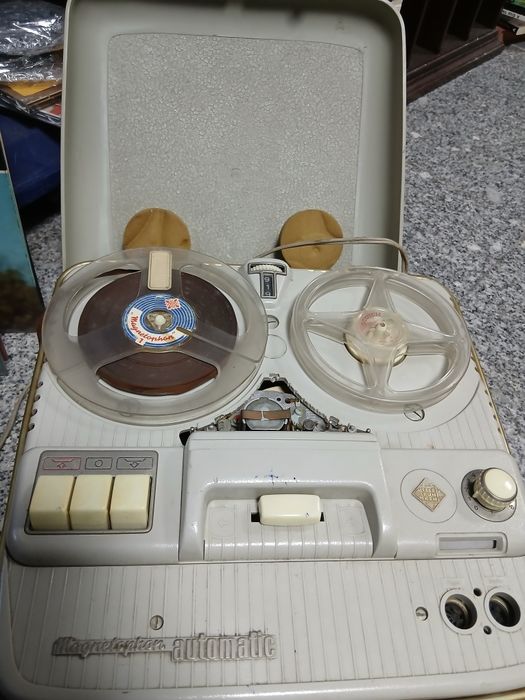 Leitor de bobines antigo