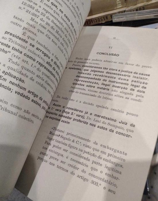 Avelino da Silva Rios Suc, & Cª - Minuta de Apelação