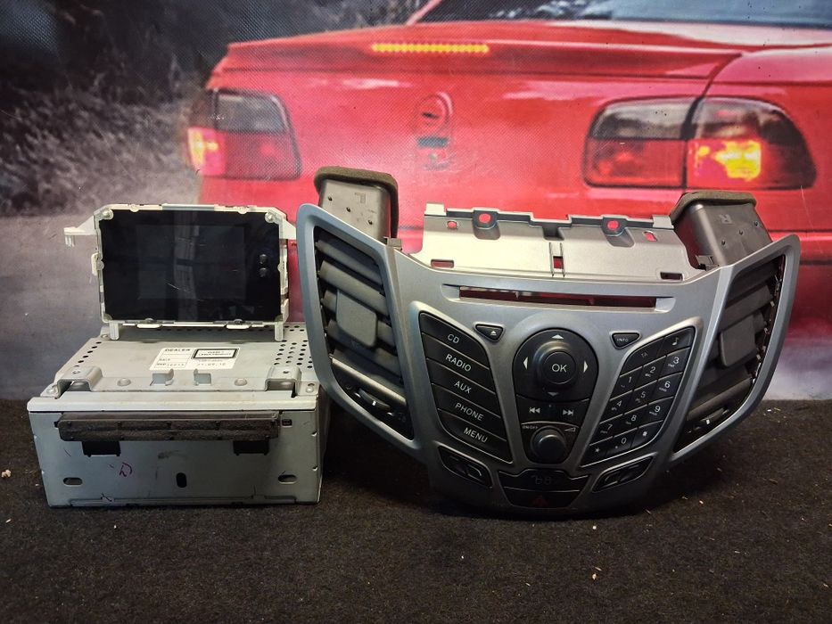 Центр управління дисплей магнітола ford fiesta mk7