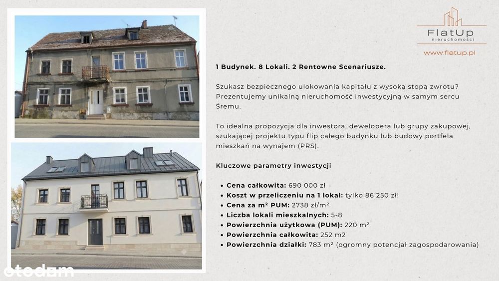 Dom – Śrem, Stare Miasto, powiat śremski - Widok 2