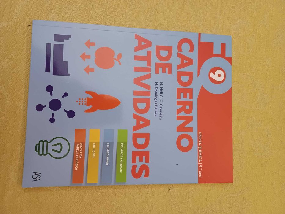FQ 9 - Físico-Química 9º ano - Caderno de Atividades (NOVO)