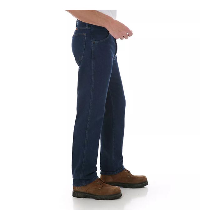 Джинси Wrangler Rustler чоловічі W32xL30 темно-сині