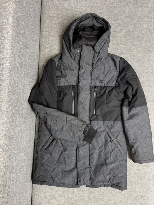Kurtka zimowa Staff M, szara z czarnymi wstawkami