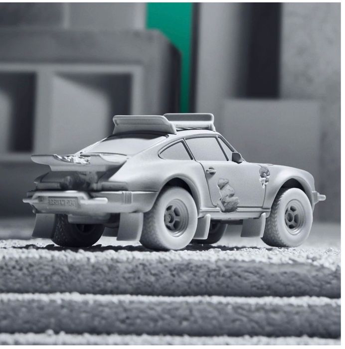 Daniel Arsham Hot Wheels SAFARI サインノベルティ Mattel Creations Hot Wheels x Daniel Arsham Eroded Porsche